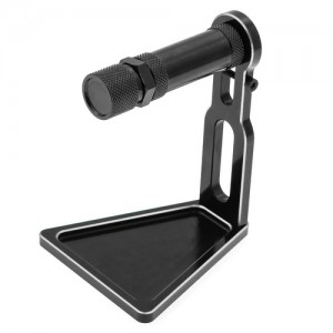 [DETAILS TECH] 12mm 17mm Tire Dynamic Balance Stand Base For 1/7 1/8 1/10 RC Cars (Silver) 