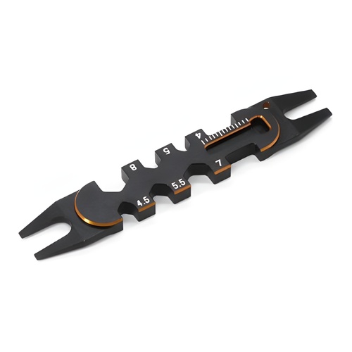 [���ܼ�] DTT09007A [DETAILS TECH] Multifunction Assemble Tool 4/4.5/5/5.5/7/8MM Black Gold/Black Red