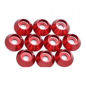 Metal Frame Washer Set (M5.0/RED/10pcs) M5 ��Ʈ �˷�̴� ������ ĸ�ͼ�