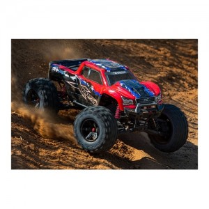 [Traxxas] CB77096-4 Red X-MAXX 8S ESC BELTED RTR Monster Truck (���͸� & ������ ����) 