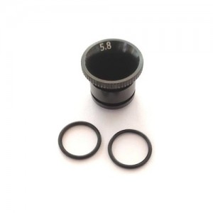 [OS ENGINE] CARB. REDUCER 5.8MM (BLK) 