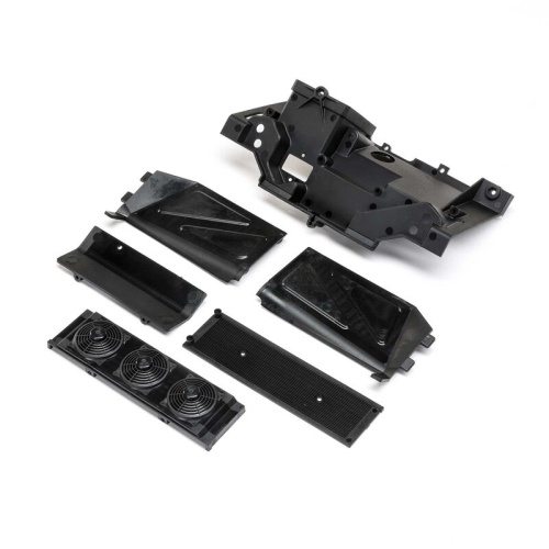 [���ܼ�] LOS231109 [TEAM LOSI] Rear Bulkhead, Fan Panel & Mud Guard: 1/10 Baja Rey 2.0