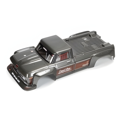 [���ܼ�] ARA402360 [ARRMA] ARA402360 PAINTED DECALED TRIMMED BODY, GUNMETAL: OUTCAST 4X4