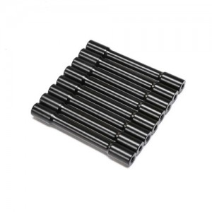 [TEAM LOSI] Aluminum Crossbar, End Plates, Black (8): TLR Tuned LMT 