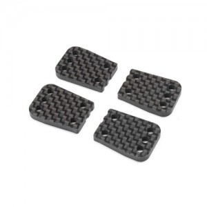 [TLR Racing] Rear Hub, B Plate, Carbon: 8X, 8XE 2.0 
