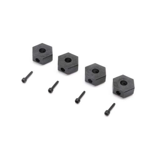 [���ܼ�] LOS212050 [TEAM LOSI] 12mm Wheel Hex and Screwpin (4): Mini LMT