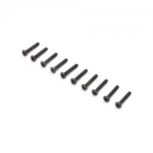 [TEAM LOSI] Flat Head Screws, M2x12mm (10) 