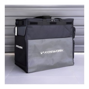 [KOSWORK] 1/8 & 1/10 Pit Bag V2 Cardboard Box Frame Version (Top Open design, w/KOS32120-510BK Lid) 