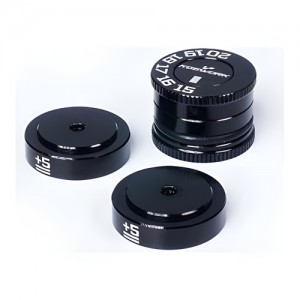 [KOSWORK] 15~30mm 1/8 Buggy & 1/10 Truck Adjustable Ride Height Gauge (w/2pcs KOS13368 Magnetic 5mm block) 