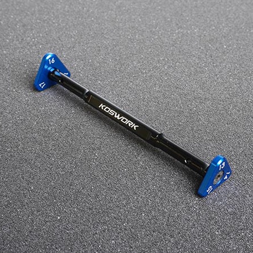 [���ܼ�] KOS13300-1316 [KOSWORK] Alum Ride Height Gauge Set (13~15mm & 16~18mm, 1/10 Buggy Carpet)