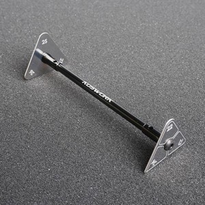 [KOSWORK] Steel Ride Height Gauge Set (w/alum handle, 22~24mm & 25~27mm, 1/10 Truck & 1/8 Buggy) 