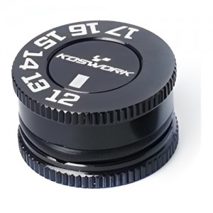 [KOSWORK] 12~17mm Adjustable Ride Height Gauge (1/10 Carpet & Clay Buggy) 