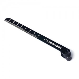 [KOSWORK] 1/10 & 1/8 DROOP SHOCK LENGTH GAUGE 60~140MM BUGGY/TRUCK/TRUGGY/GT 