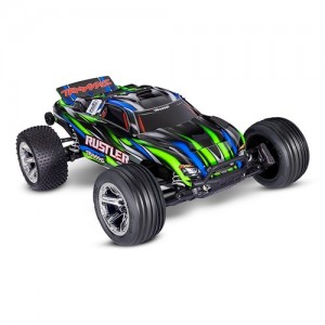 [Traxxas] CB37354-4 Green 1/10 RUSTLER 2WD BL2S Brushless Combo-������,���͸� ���� 