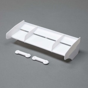 [TEAM LOSI] LOS240028 Wing, White: 8X, 8XE, 8XT 