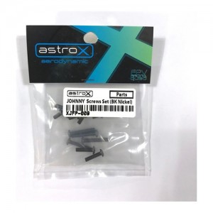AstroX X5 JohnnyFPV/J5 ���� 12.9g Screws Set (Black Nickel) 