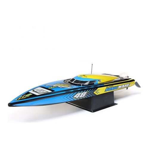 [���ܼ�] PRB08052 [PROBOAT] [8�� ���ӹ��� �ʴ��� ������Ʈ] Super Sonicwake 48 8S Self-Righting Brushless Deep-V RTR ������, ���͸� ������