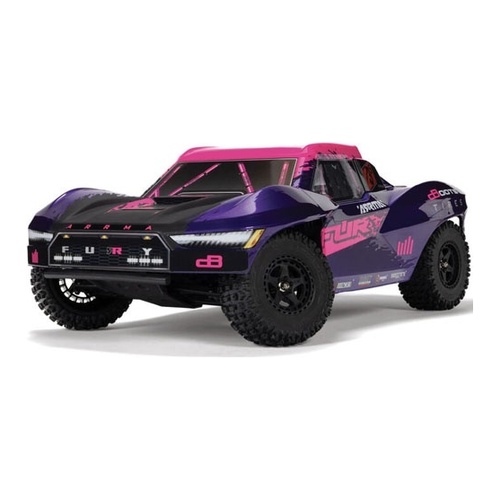 [���ܼ�] ARA3521T3 [ARRMA] 1/10 FURY 223S BLX �귯�ø��� 2WD ��Ʈ �ڽ� Ʈ�� RTR, DSC, ������ - ���͸�, ������ ������