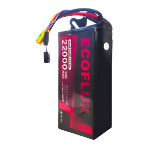 [ECOFLUX] 22.2V 6S 22000mAh 30C ��Ƭ������ ���͸� �����÷��� - XT90S ��Ƽ����ũ 