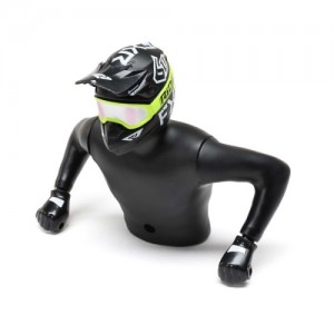 [TEAM LOSI] Rider Figure Upper, FXR, Yellow: Promoto-SM 