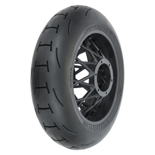 [���ܼ�] PRO1024510 [PROLINE-RACING] 10245-10 1/4 Supermoto 2.0 S3 Rear Tire MTD Black Supermoto Wheel: MX/SM