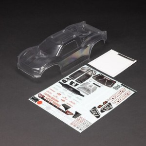 [ARRMA] ARA-1554 1/10 Clear Body with Decals: VORTEKS 2WD 