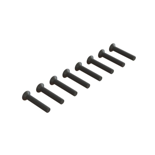 [���ܼ�] ARA722318 [ARRMA] ARA722318 Flat Head Hex Machine Screw M3x18mm (10)