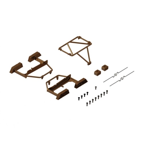 [���ܼ�] ARA-2023 [ARRMA] ARA-2023 Desert Truck Body Roll Cage Set, Bronze: GROM