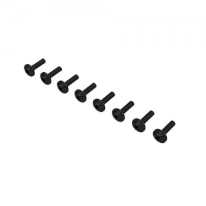 [ARRMA] ARA-2369 Button Head Screw M3x12mm with Washer (8) 