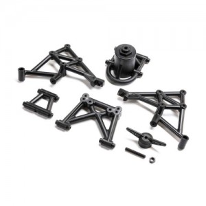 [TEAM LOSI] Rear Cage: 8X Super Lasernut 