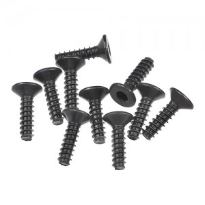 [D900] 001058 Flat Head hex self tap screw M2.6*10mm 