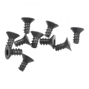 [D900] 001059 Flat Head hex self tap screw M3*6mm 