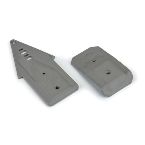 [���ܼ�] PRO639505 [PROLINE-RACING] PRO639505 Bash Armor Front/Rear Skid Plates (Stone Gray) for ARRMA 3S Vehicles