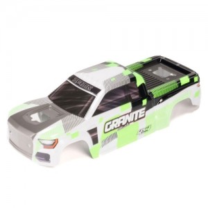 [ARRMA] ARA-2245 1/10 Clipless Painted Decaled Body, Green: GRANITE 4X4 