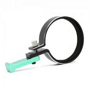 [DETAILS TECH] Metal Transmitter Steering Wheel Trigger Adapter Kit for SCX10 TRX4 TRX6 Green 