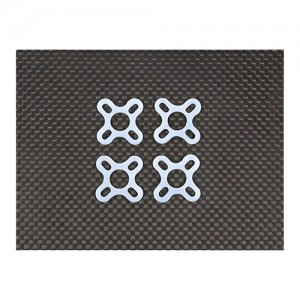 �Ǹ��� ���̽� ��� 22XX ���Ϳ� �����е� (4��, �Ѵ��, ���) Anti-Vibration Motor Pad for 22xx 23xx Motor (Clear)