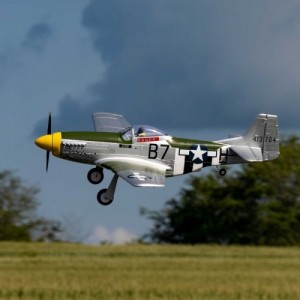 [E-FLITE] P-51D Mustang 1.0m BNF Basic with AS3X and SAFE Select 