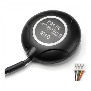 �ھ� FC �Ƚ�ȣũ�� M10 GPS + IST8310 ���۽� ��� (V2) / �����Ǹ� uBlox GNSS + Compass for Koa Drone FC