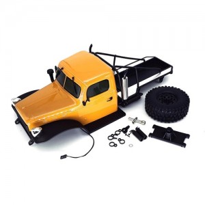 [ROC HOBBY] 1:10 Atlas 4x4 �ٵ� ��Ʈ Yellow (������ ���̴� ���) ���� ������!