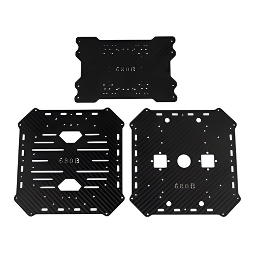 [���ܼ�] TL680B-F3 [TR] 680B Quad Carbon Plate Set(Upper/Lower/Battery/3pcs)