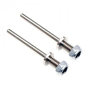 [HY] �������� ������ (D5 x M8 x 50mm) Spring Steel Axle Shafts