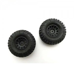 [KYOSHO] Premounted Tire/Wheel w/Weight 2pcs INTERCO TIRE 