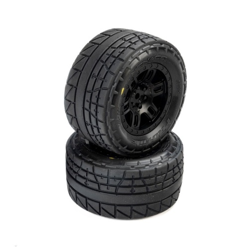 [���ܼ�] PRO1034510 [PROLINE-RACING] 10345-10 Menace ��/�ĸ� ��Ʈ��Ʈ Ÿ�̾� ���� 12mm ���� ���ø� �Ľ�(2��): ARRMA MINI KRATON