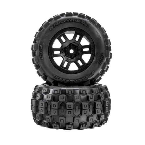[���ܼ�] PRO1030110 [PROLINE-RACING] 10301-10 Badlands ��/�ĸ� Ÿ�̾� MTD 12mm ���� ���ø� �Ľ�(2��): ARRMA MINI KRATON
