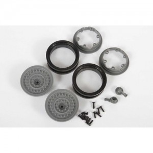 [Axial] AXI43005 1/10 MW19 1.9 BEADLOCK WHEELS, 12MM HEX, GRAY (2) 