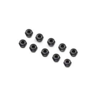 [TEAM LOSI] LOS-3965 Nylock Nut M4 STL (10) 