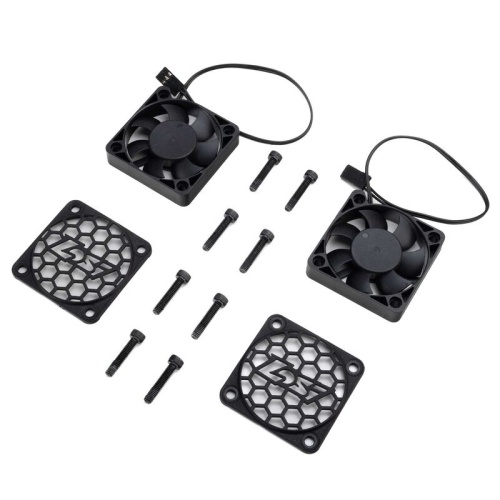 [���ܼ�] LOS-3765 [TEAM LOSI] LOS-3765 Replacement Cooling Fan, 50mm with Losi Fan Cover (2): 5IVE-TE