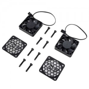 [TEAM LOSI] LOS-3765 Replacement Cooling Fan, 50mm with Losi Fan Cover (2): 5IVE-TE 