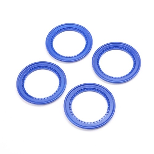[���ܼ�] LOS-1821 [TEAM LOSI] Snap-in Beadlock Rings, Blue (4): LMT 2.0