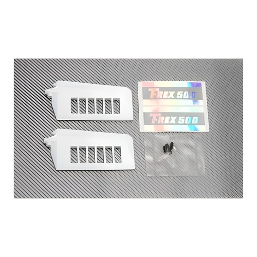 [���ܼ�] H50009T-W [Align] T-Rex500 Flybar Paddle(White)